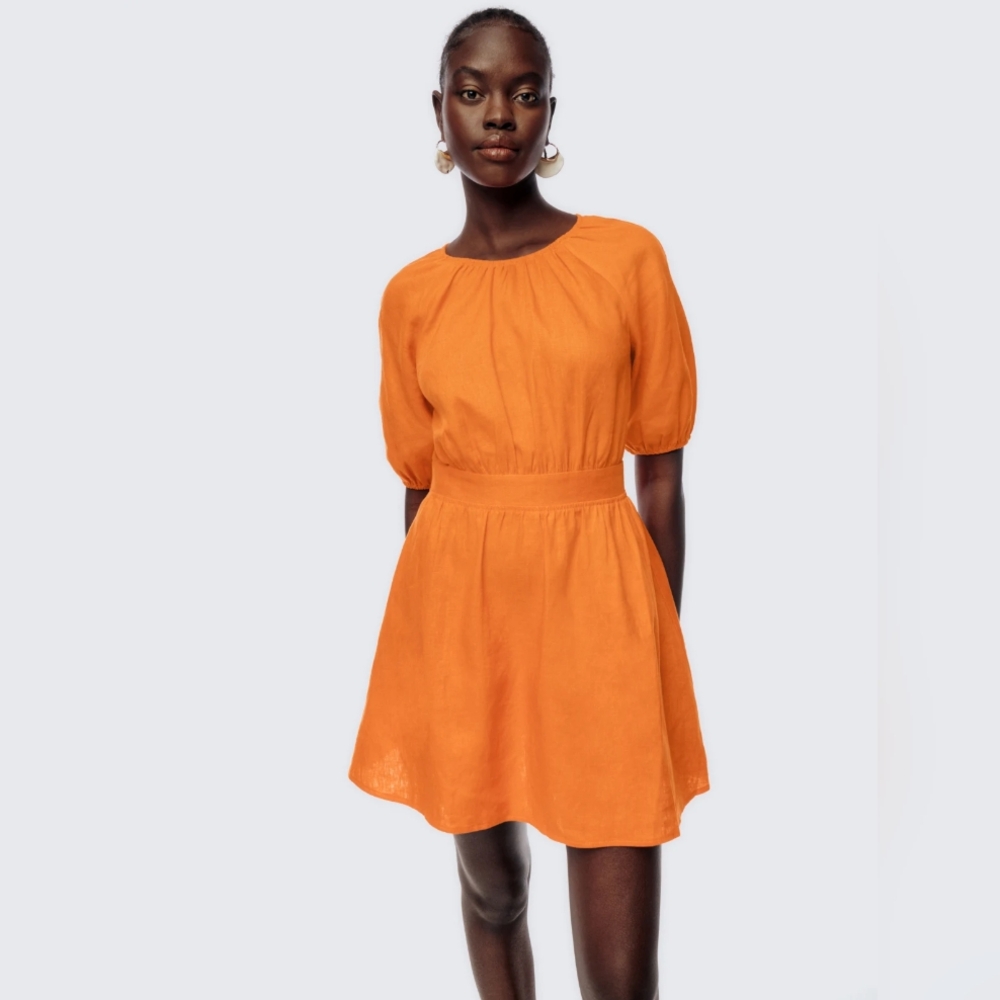 Reformation Irwin Linen Dress